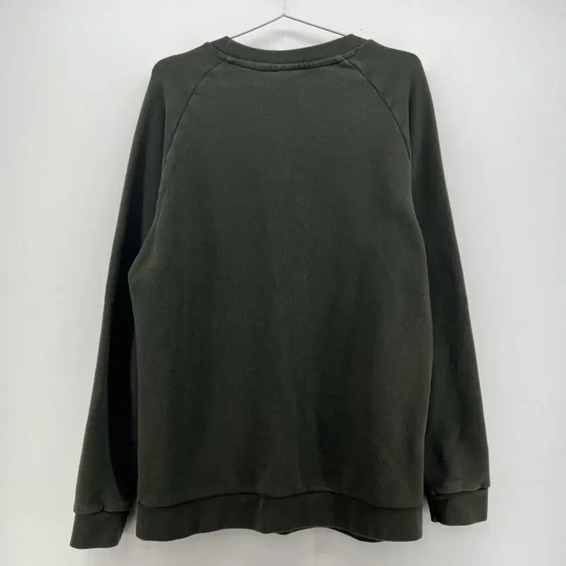 xl 아디다스 오리지널스 불꽃로고 오버핏 카키 녹색 맨투맨티셔츠 빈티지 상품이미지2