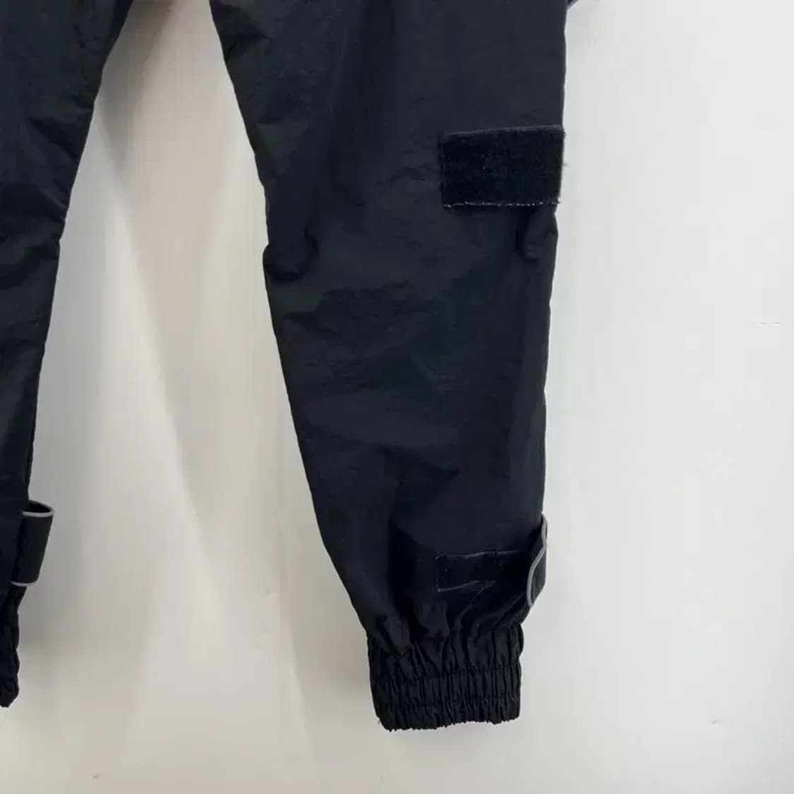 2 드네이지 나일론 유니크 빈티지 블랙 팬츠 트레이닝복 상품이미지3