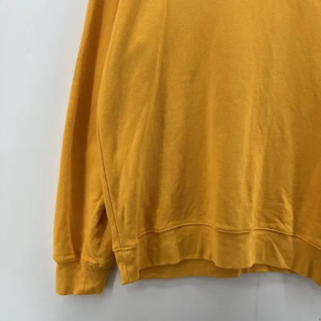 미디움 코닥 오버핏 남여공용 옐로우 맨투맨티셔츠 빈티지 상품이미지4