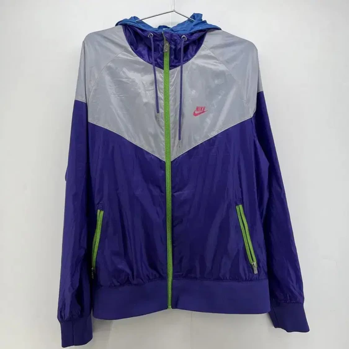 라지 나이키 투톤 윈드러너 여자 바람막이 자켓 여름바막 빈티지 상품이미지1