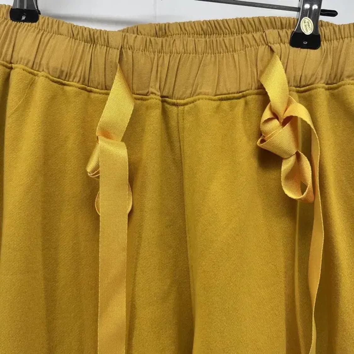 미디움 리코나인 스트링 트레이닝복 바지 팬츠 옐로우 상품이미지3