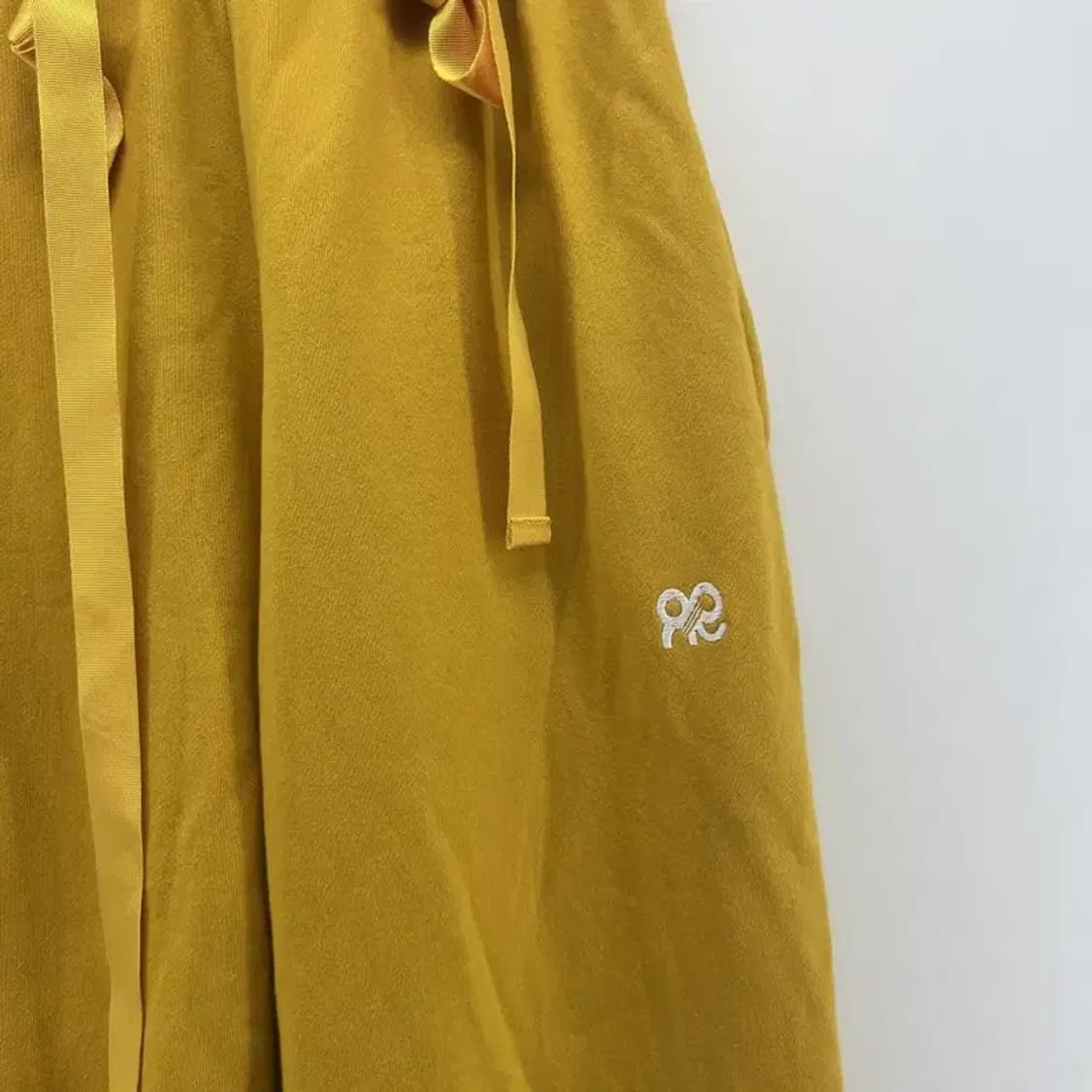 미디움 리코나인 스트링 트레이닝복 바지 팬츠 옐로우 상품이미지4