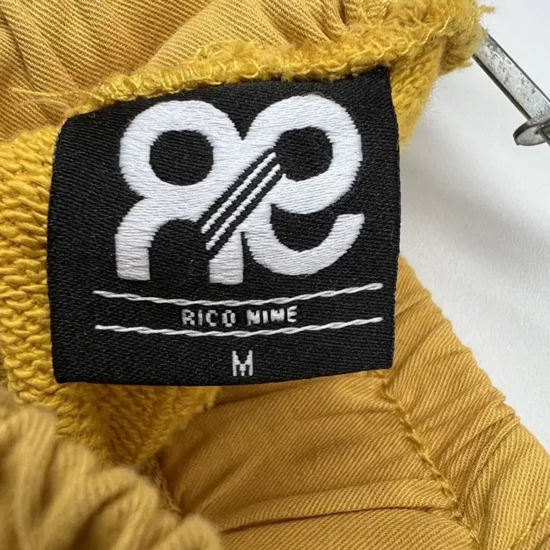 미디움 리코나인 스트링 트레이닝복 바지 팬츠 옐로우 상품이미지7