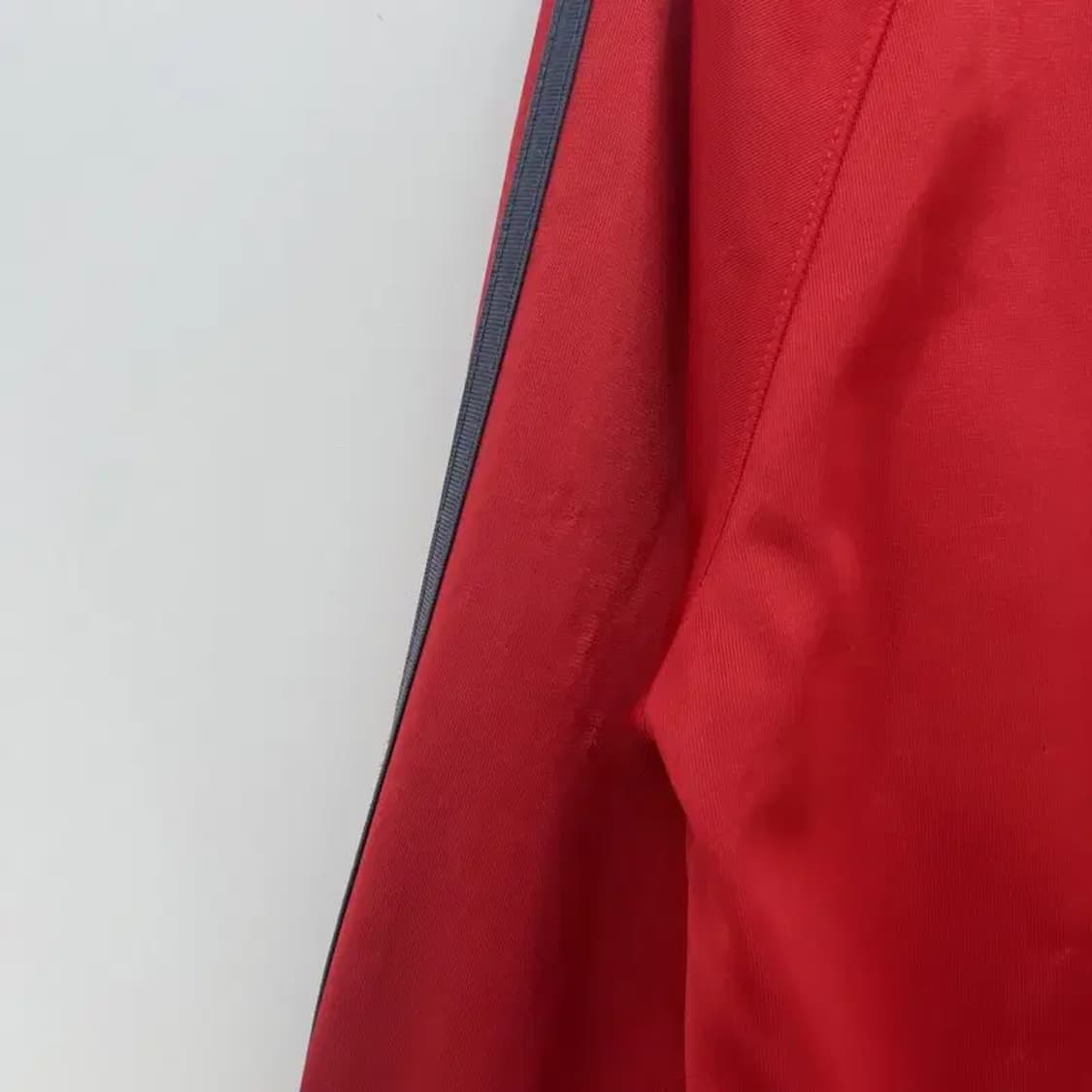 95 아디다스 삼선 다홍색 레드 져지 hsw니트 트레이닝탑져지 여자 상품이미지10