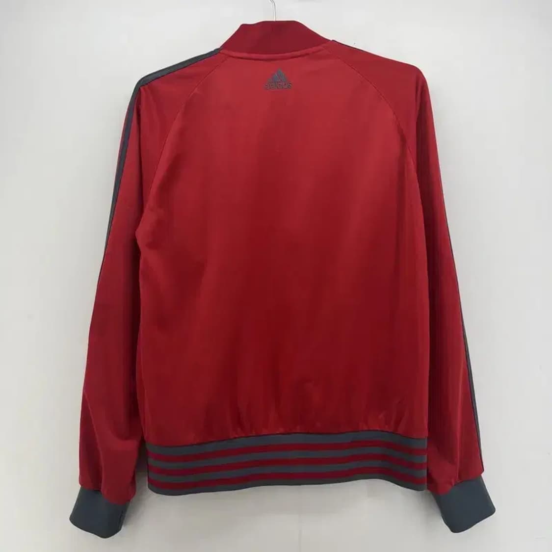 95 아디다스 삼선 다홍색 레드 져지 hsw니트 트레이닝탑져지 여자 상품이미지2