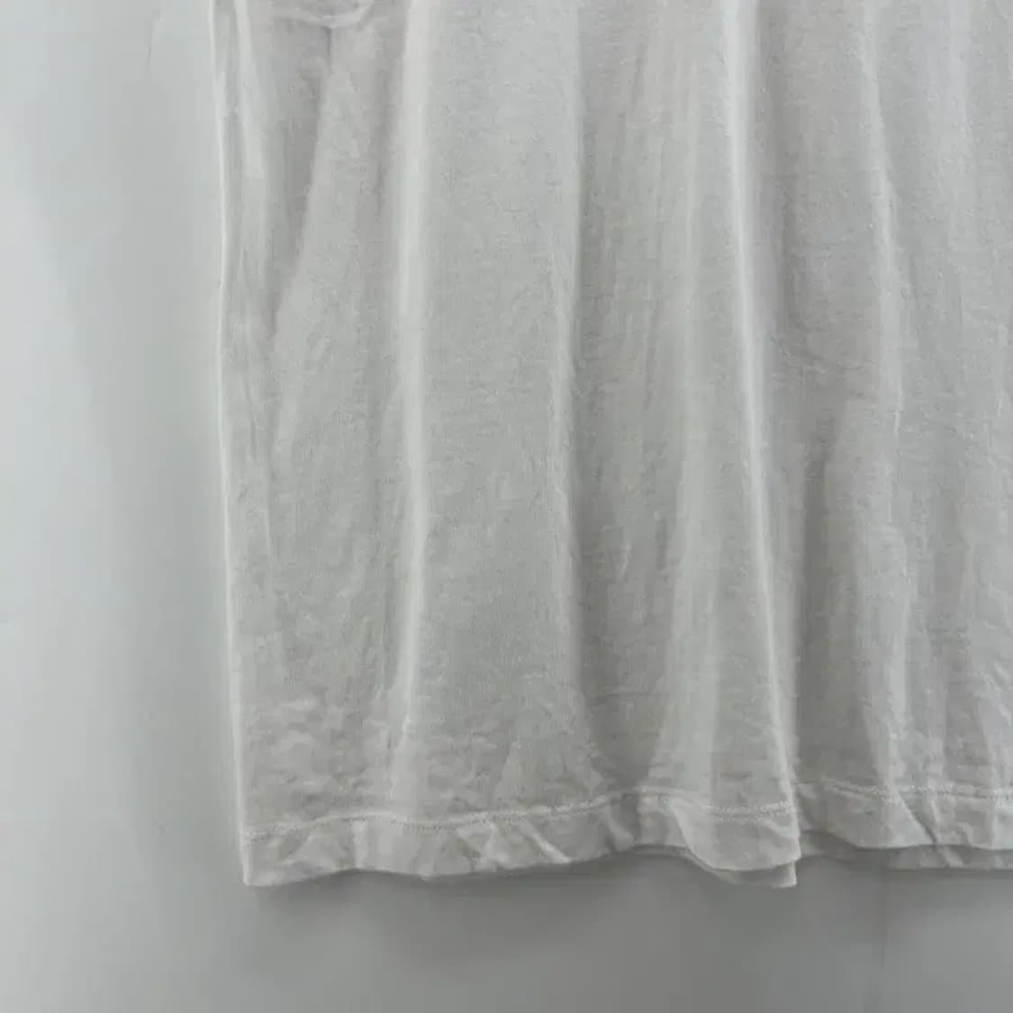 라지 나이키 스우시 오버핏 남자 화이트 반팔티셔츠 빈티지 상품이미지5