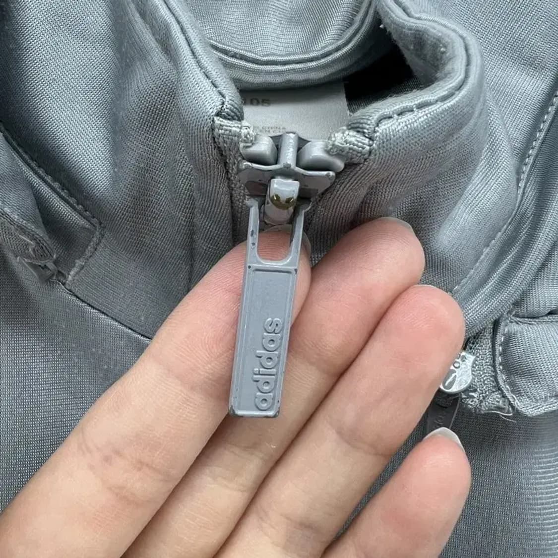 105 아디다스 오버핏 바람막이자켓 빈티지 남자 후드 후디집업 상품이미지5