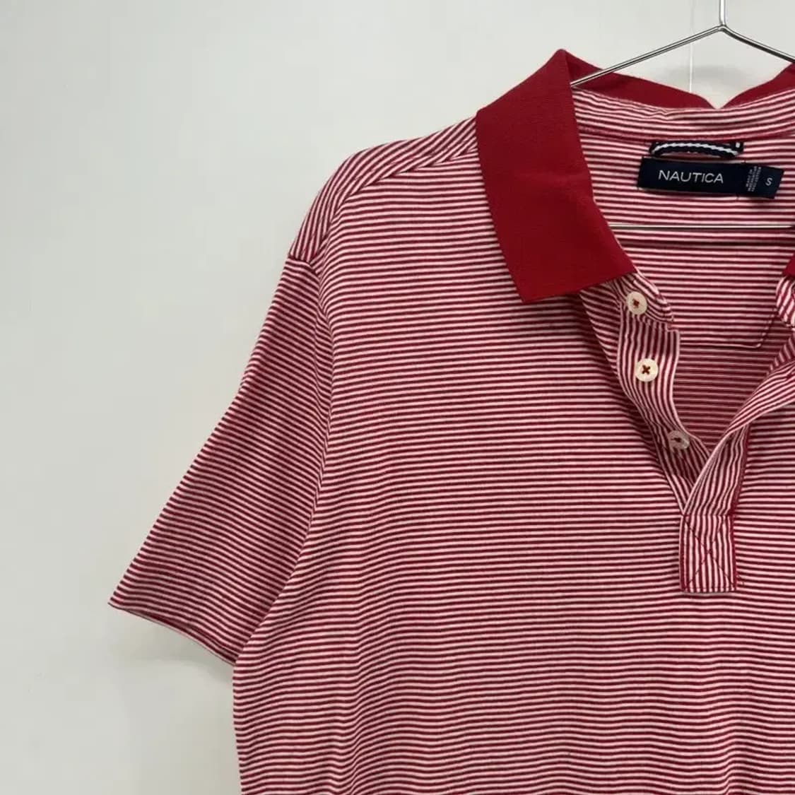 스몰 노티카 오버핏 스트라이프 반팔티셔츠 빈티지 상품이미지4