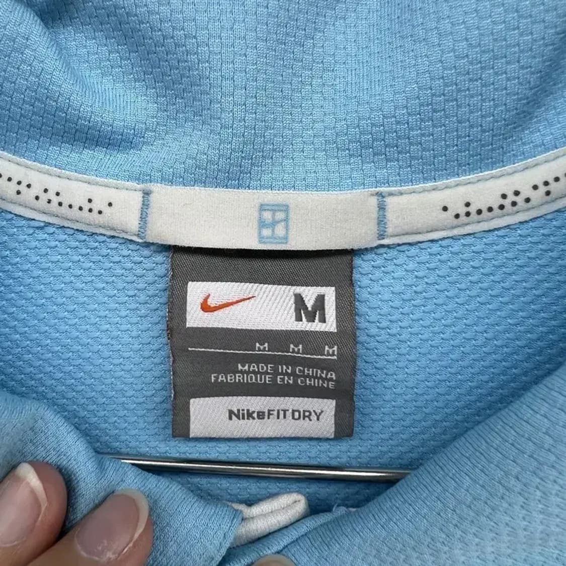 미디움 나이키 오버핏 올드스쿨 기능성 골프 운동 카라티셔츠 상품이미지7