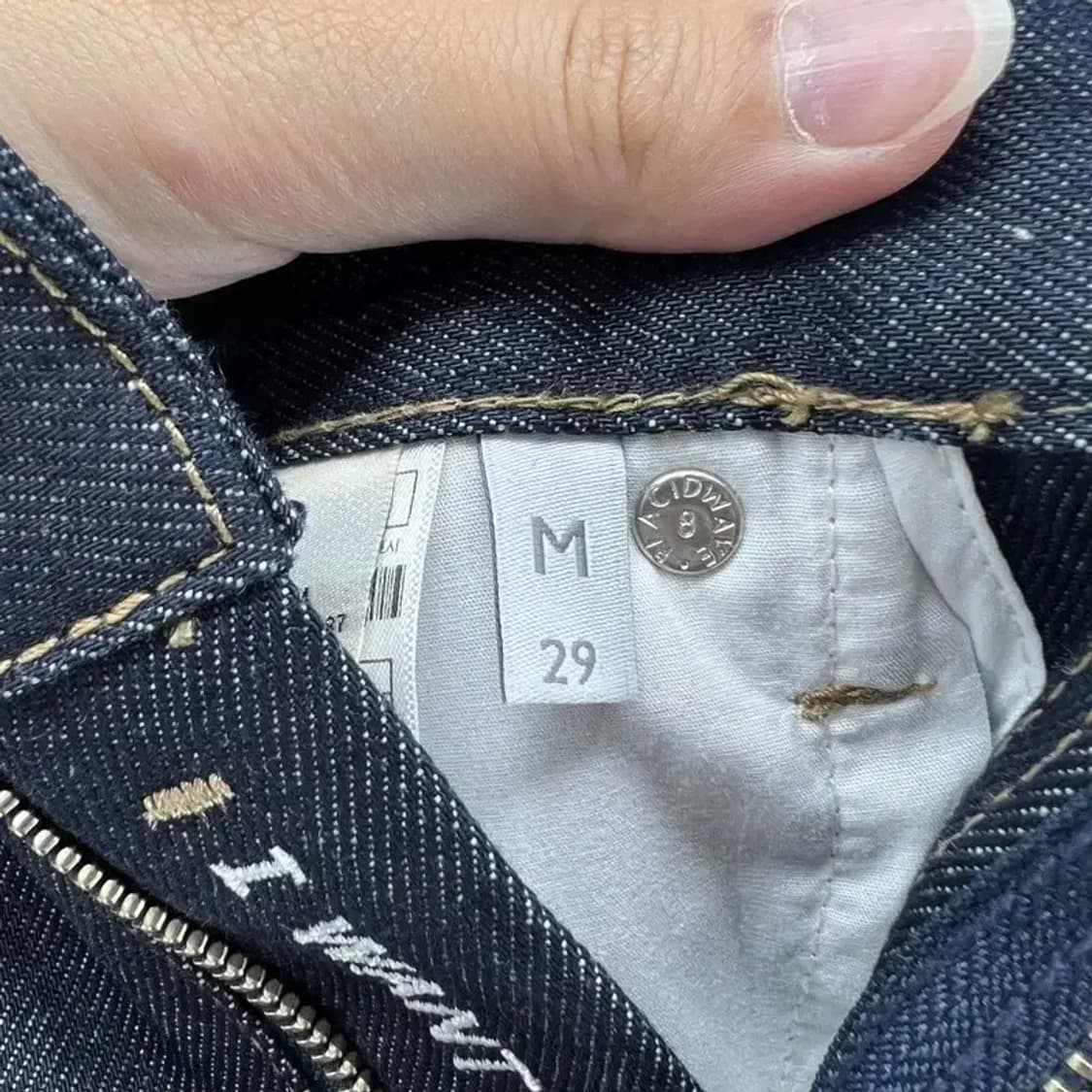 29 plac 플렉 슬림스트레이트 깡스트알리스트 생지데님팬츠 여자 상품이미지10