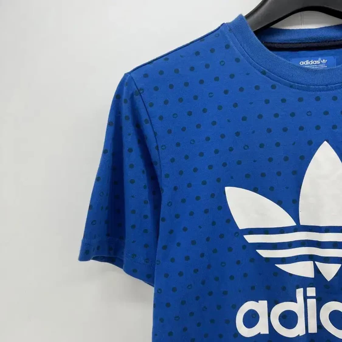 95 아디다스 오리지널스 불꽃로고 오버핏 남여공용 블루반팔 상품이미지4