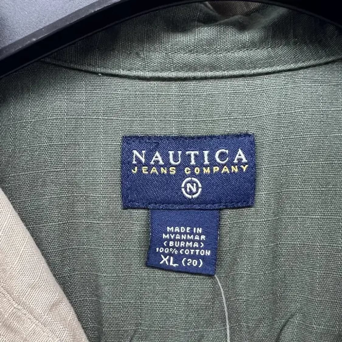 xl 미사용 노티카 진스 오버핏 올드스쿨 남자 셔츠 상품이미지4