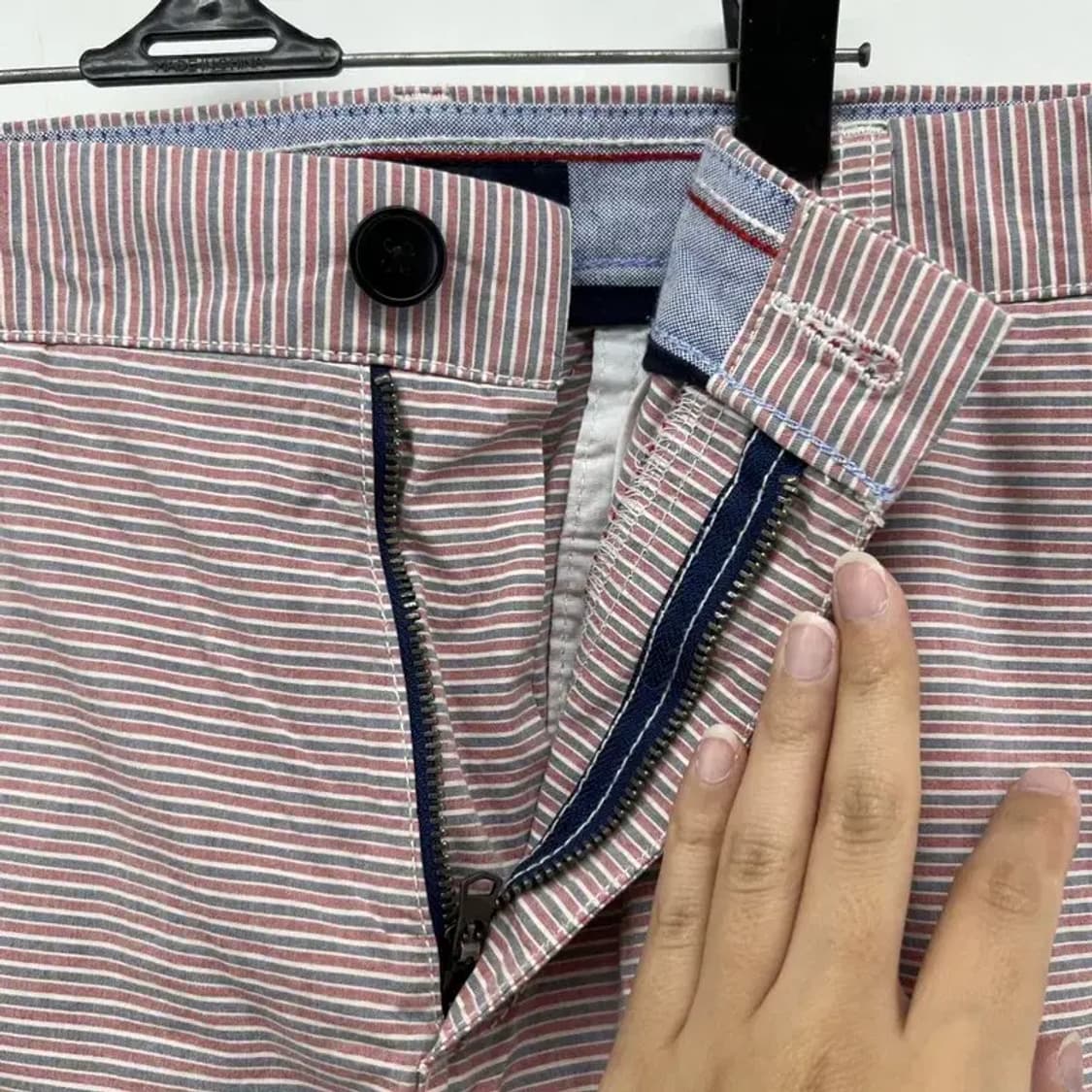 33 타미 남자 TOMMY HILFIGER 스트라이프 반바지 쇼츠 빈티지 상품이미지6