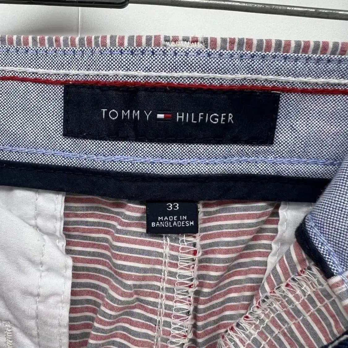 33 타미 남자 TOMMY HILFIGER 스트라이프 반바지 쇼츠 빈티지 상품이미지7
