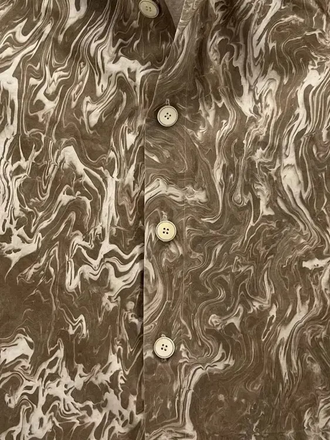 105 10꼬르소꼬모  x  sefr 세퍼 오버핏 유니크 패턴 긴팔 셔츠 상품이미지3