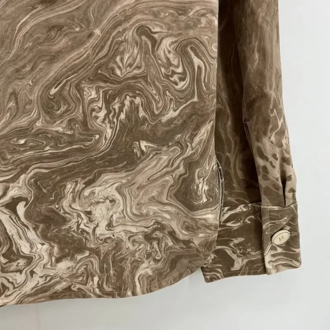 105 10꼬르소꼬모  x  sefr 세퍼 오버핏 유니크 패턴 긴팔 셔츠 상품이미지7