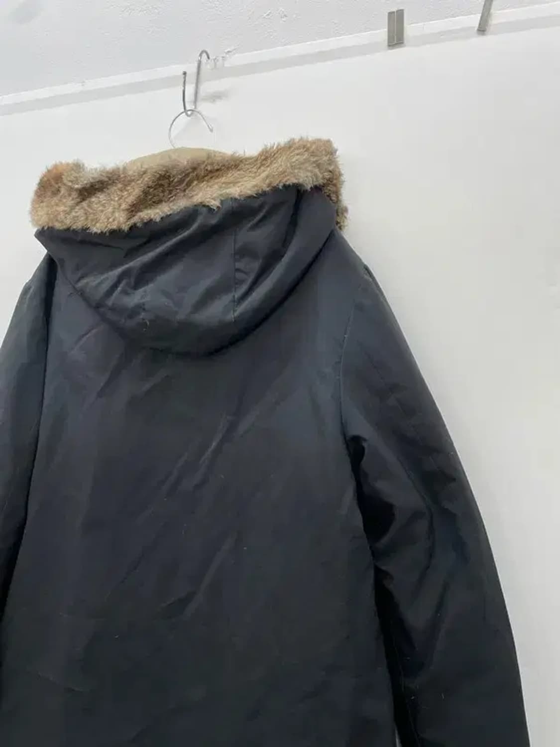 [48] 솔리드옴므 우영미 토끼털 리버시블 남자 양면 롱파카 상품이미지7