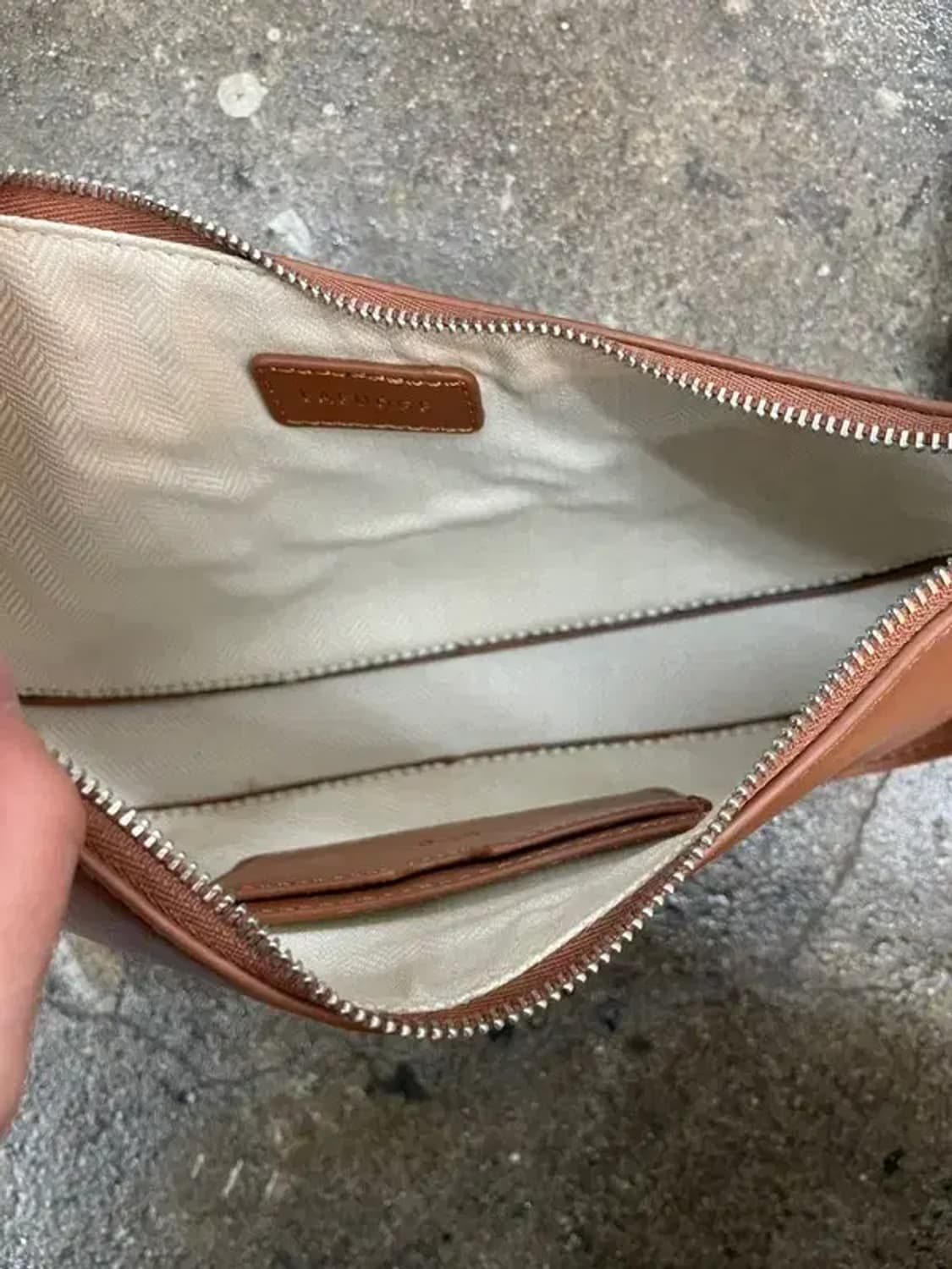 미사용 라퍼지 포 우먼 ORO오로 뉴 문 숄더백 상품이미지4