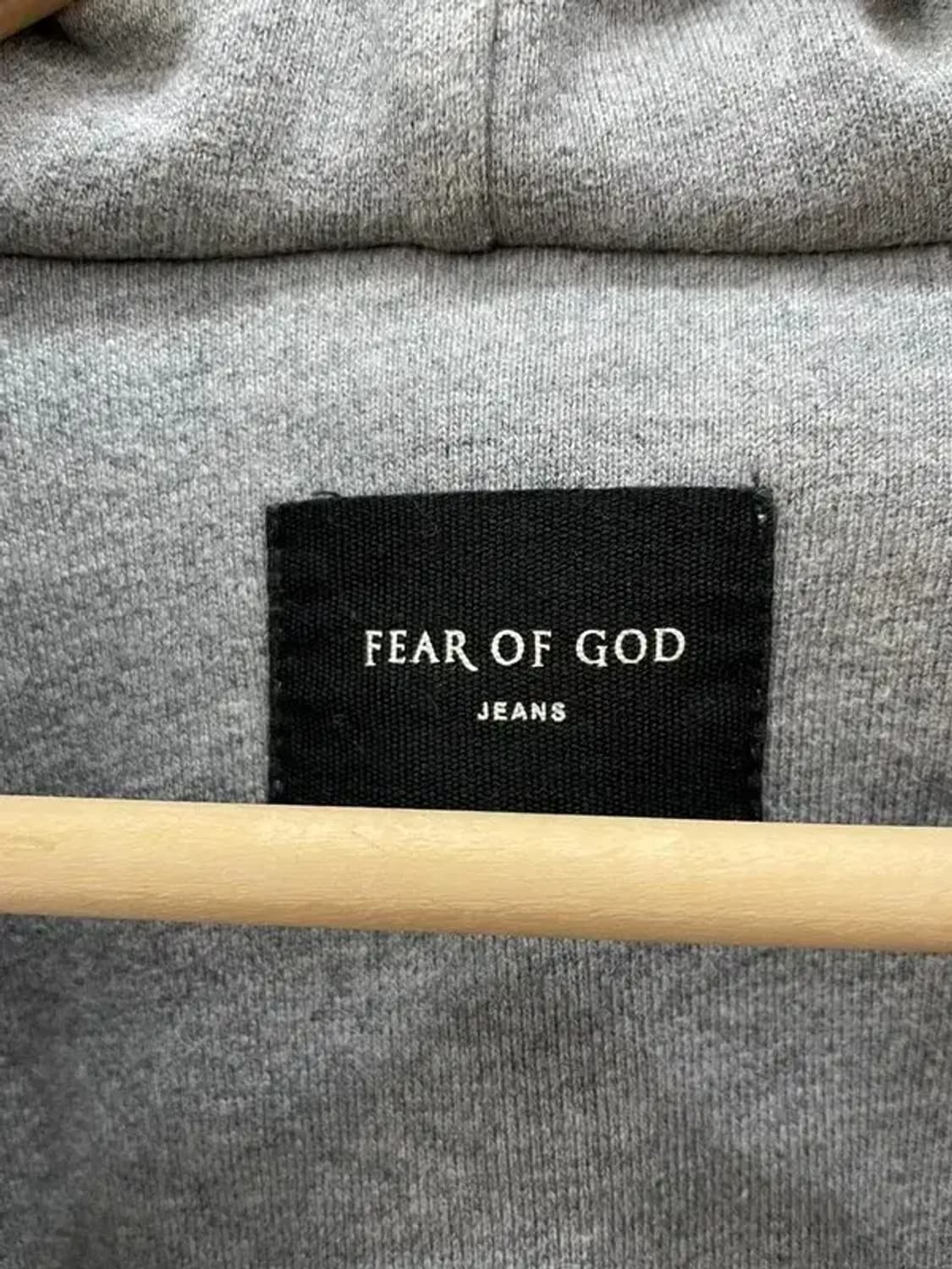 미디움 피어 오브 갓 5TH 컬렉션 데님 후드 레이어 트러커 자켓 상품이미지5