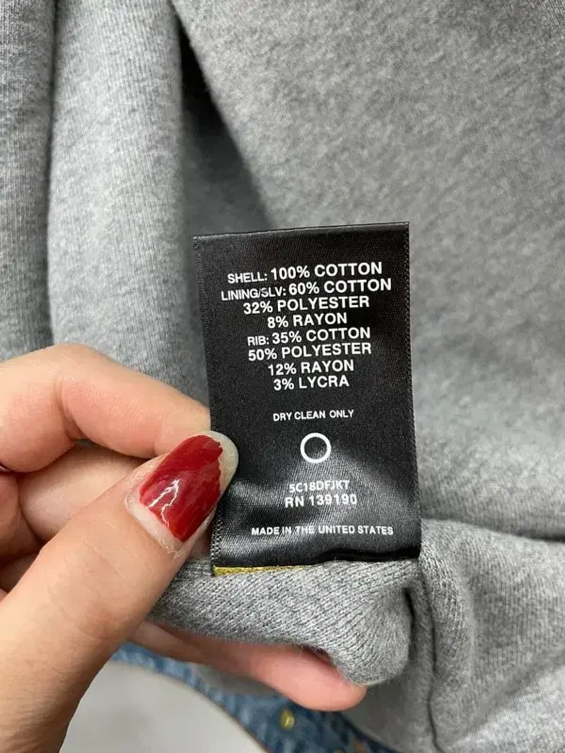 미디움 피어 오브 갓 5TH 컬렉션 데님 후드 레이어 트러커 자켓 상품이미지8