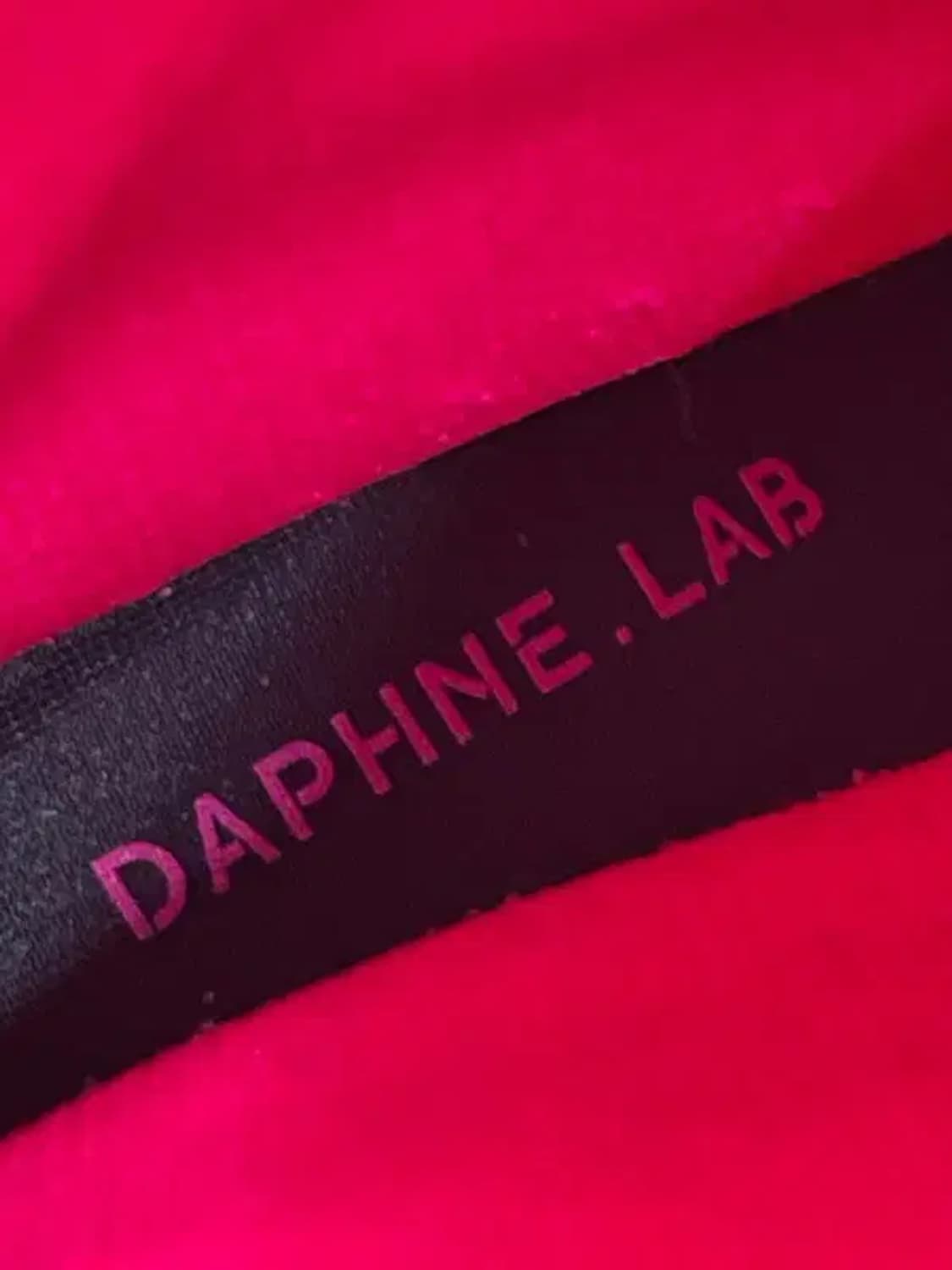 235 다프네랩 하이탑 스니커즈 부츠 핑크 새상품 상품이미지5