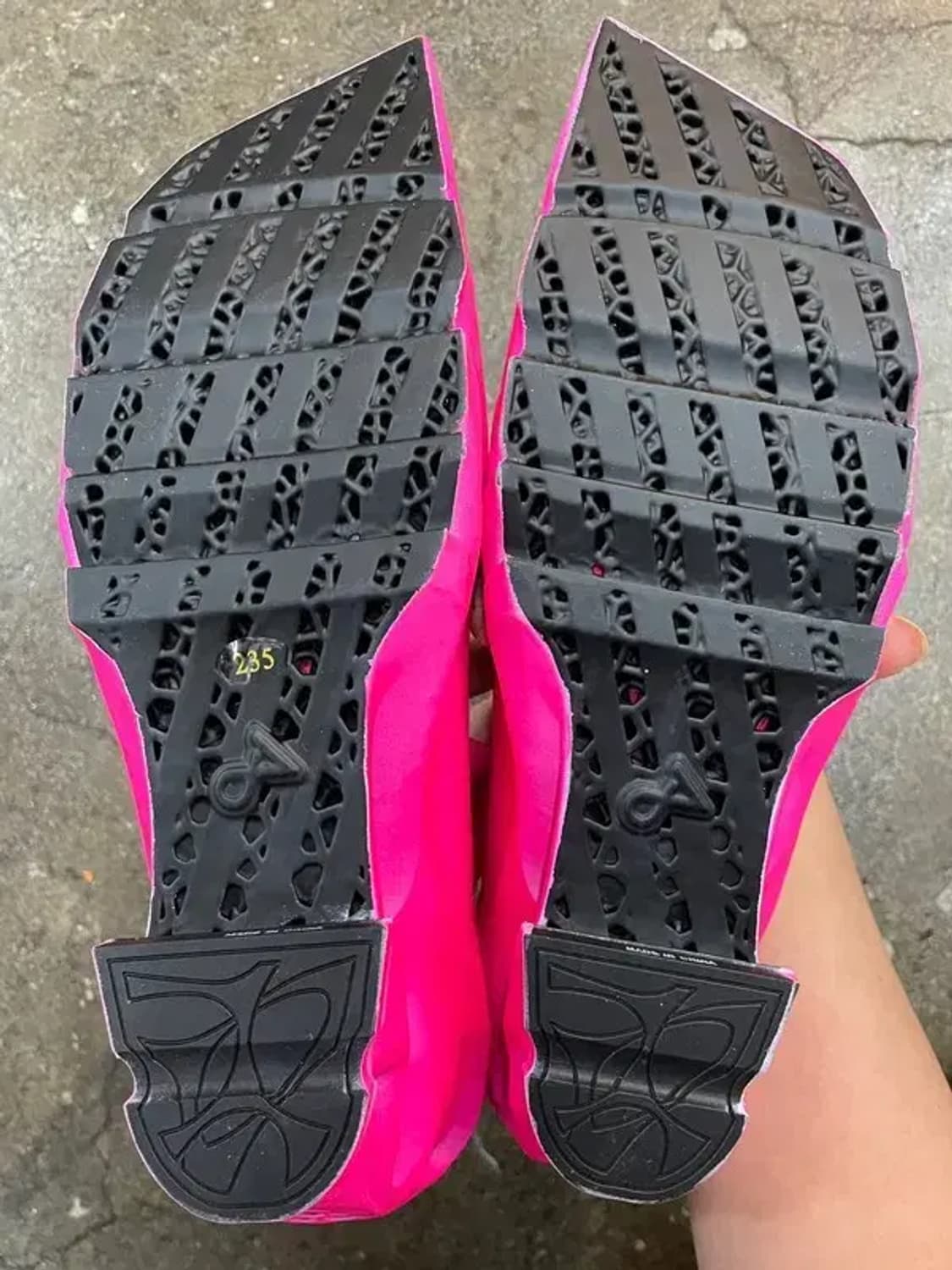 235 다프네랩 하이탑 스니커즈 부츠 핑크 새상품 상품이미지8