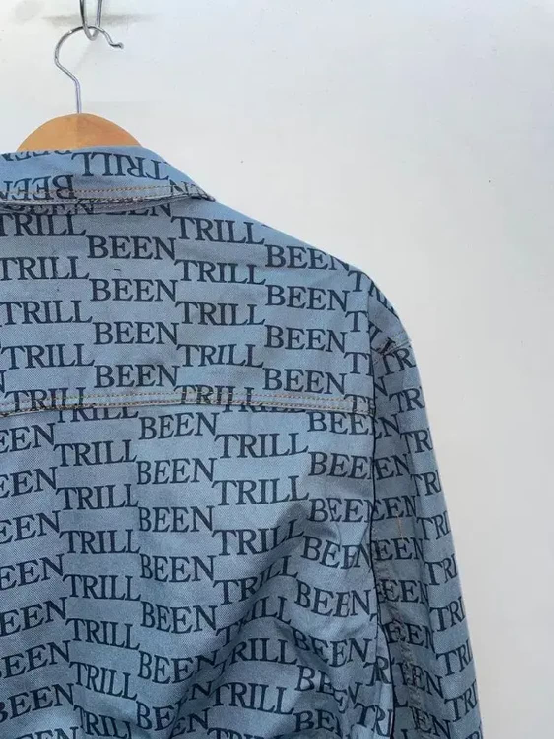 XS 빈트릴 BEENTRILL 데님 크롭 자켓 우먼스 새상품 상품이미지10