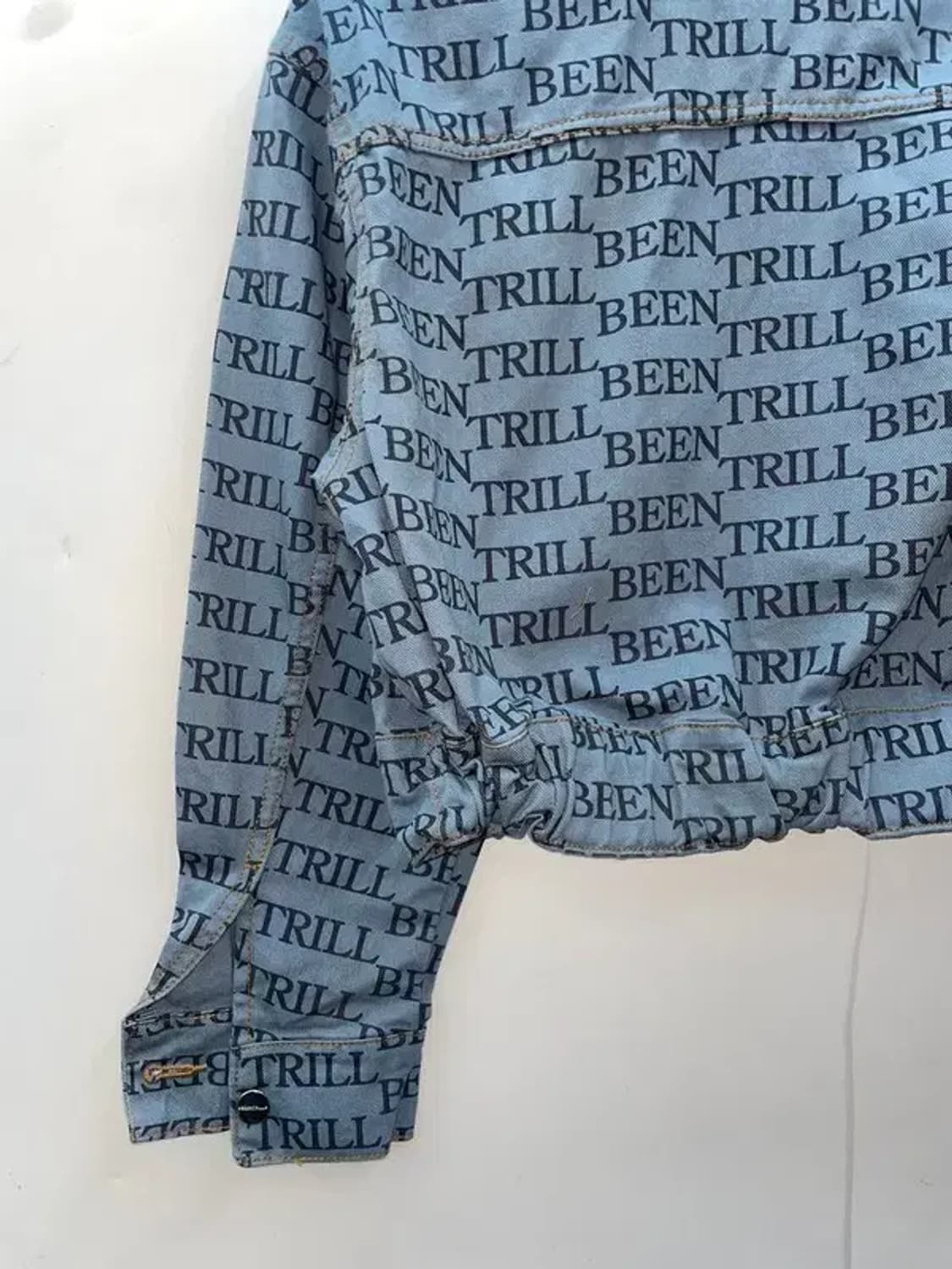 XS 빈트릴 BEENTRILL 데님 크롭 자켓 우먼스 새상품 상품이미지9