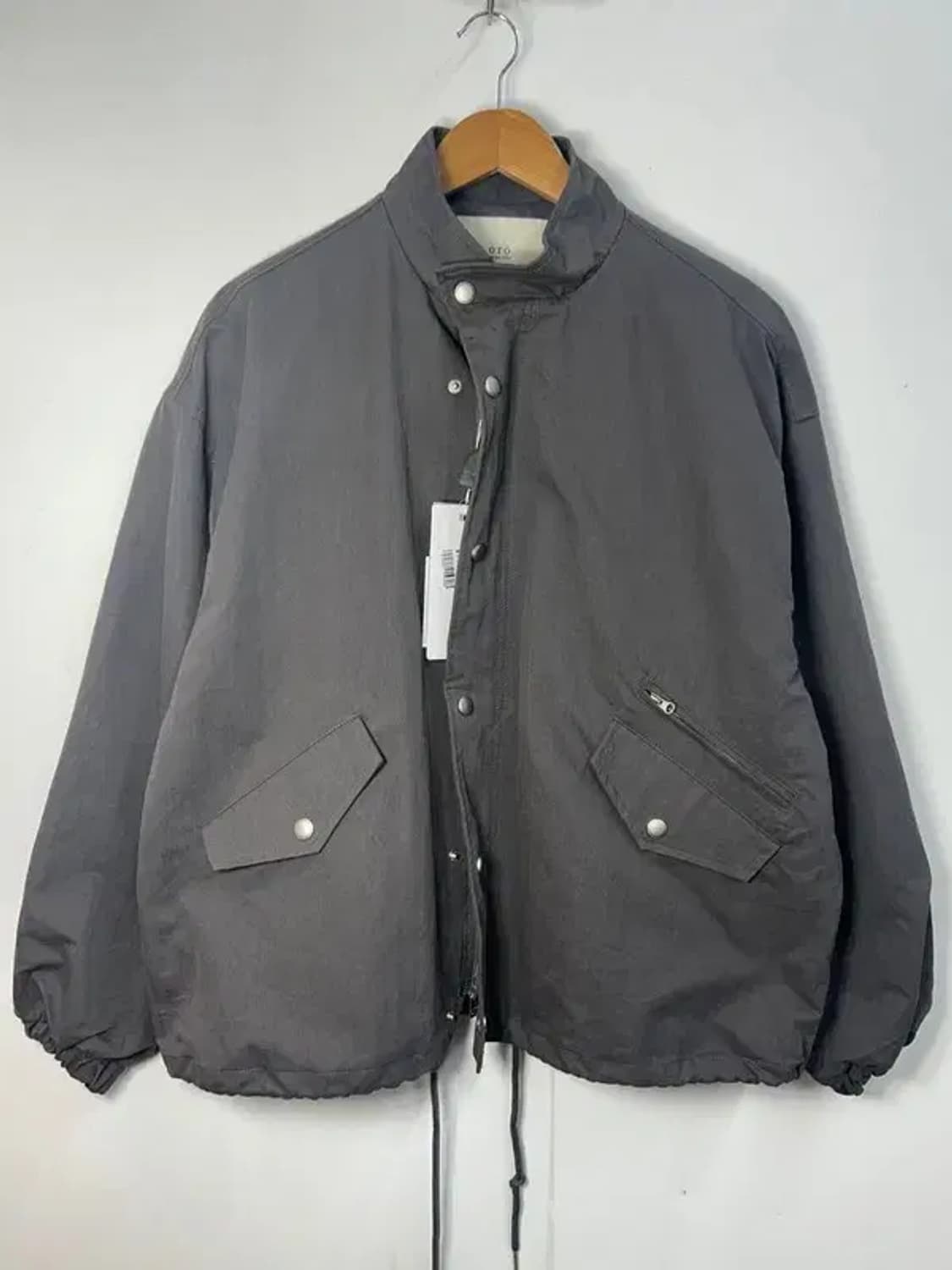 스몰 새상품 오로 ORO 오버핏 필드 숏 자켓 올리브 상품이미지2