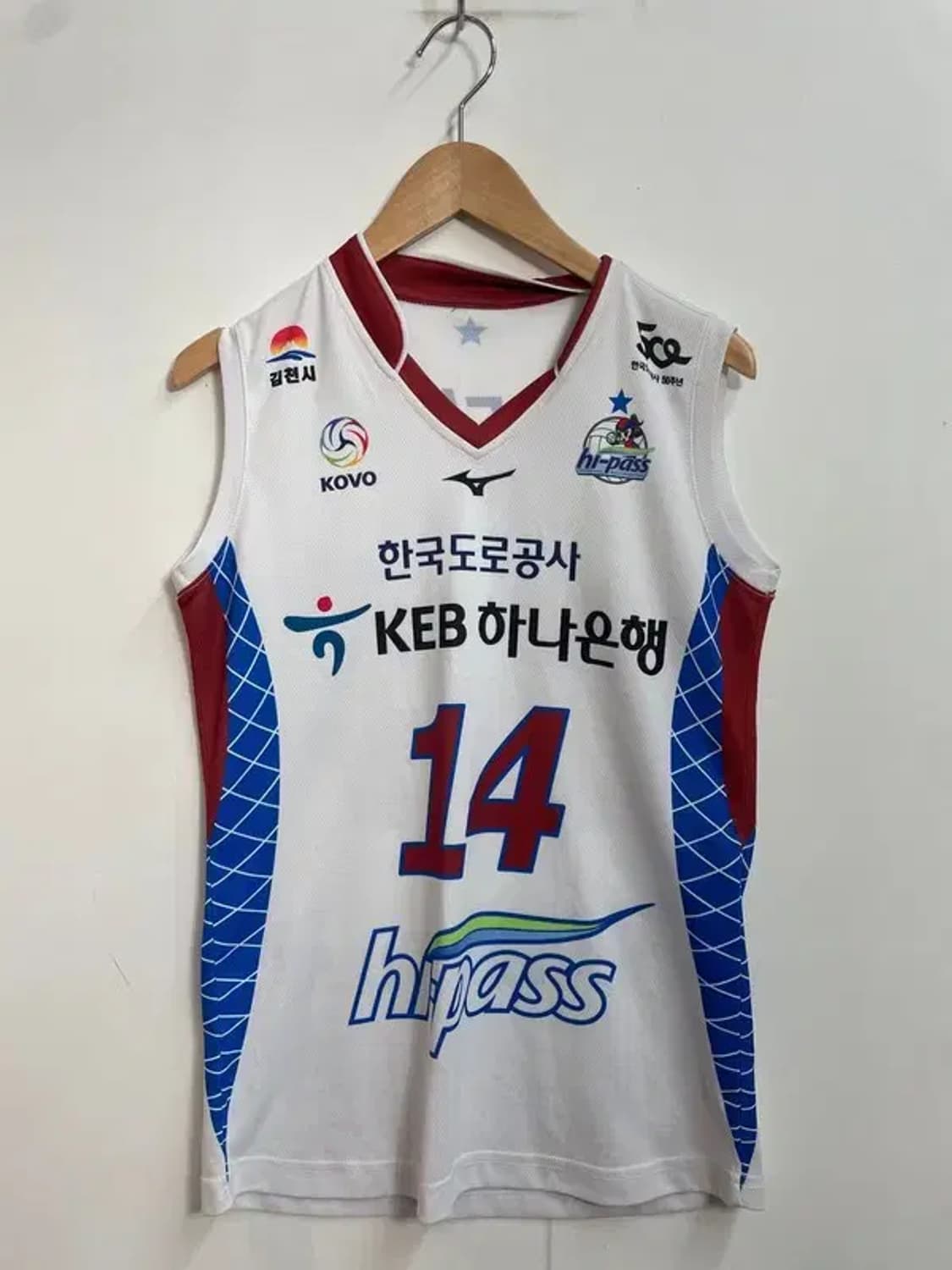 미즈노 김천도로공사 V리그 여자 배구 유니폼 김다희 상품이미지2