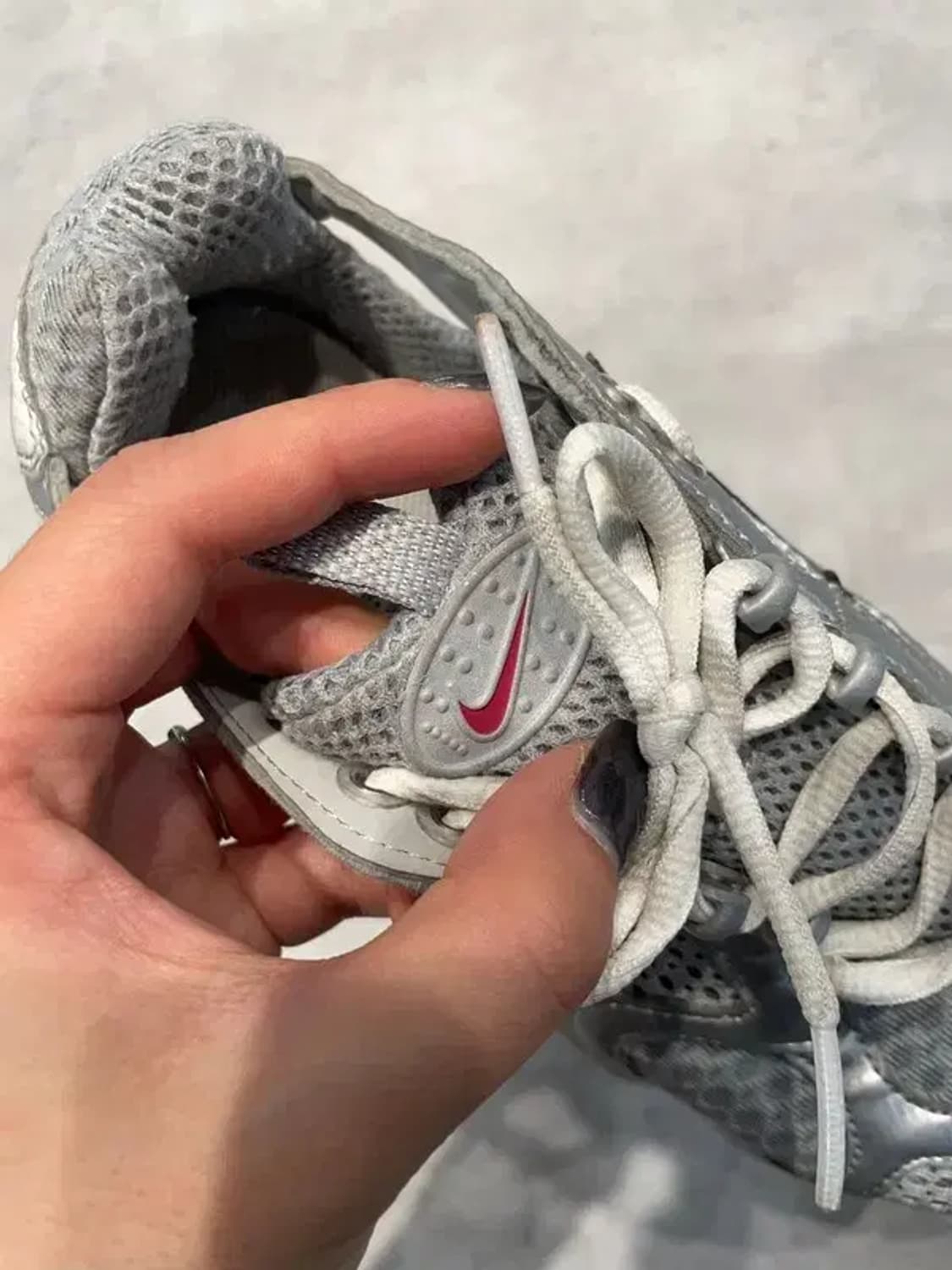 235 나이키 에어 줌 스피리돈 케이지 2 메탈릭 실버 상품이미지5