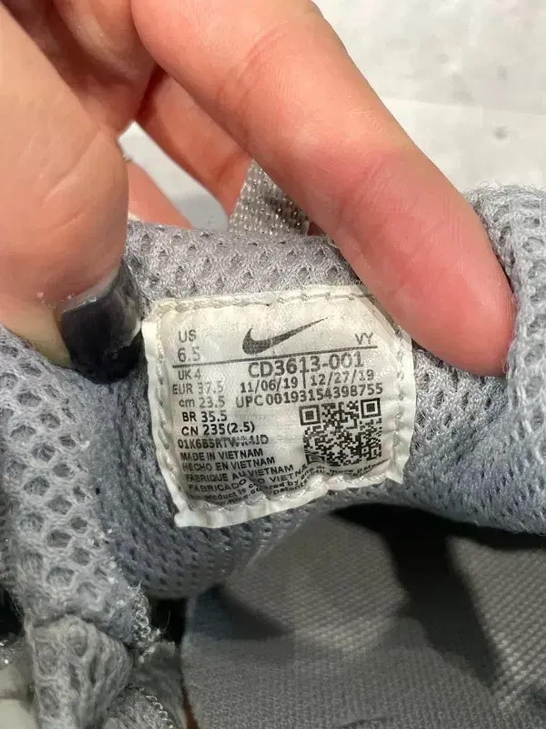 235 나이키 에어 줌 스피리돈 케이지 2 메탈릭 실버 상품이미지6