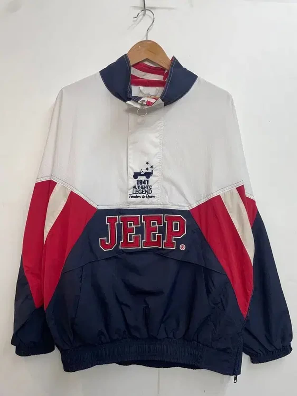 NCT 마크 착용 지프 90s 올드스쿨 아노락 바람막이 자켓 상품이미지2