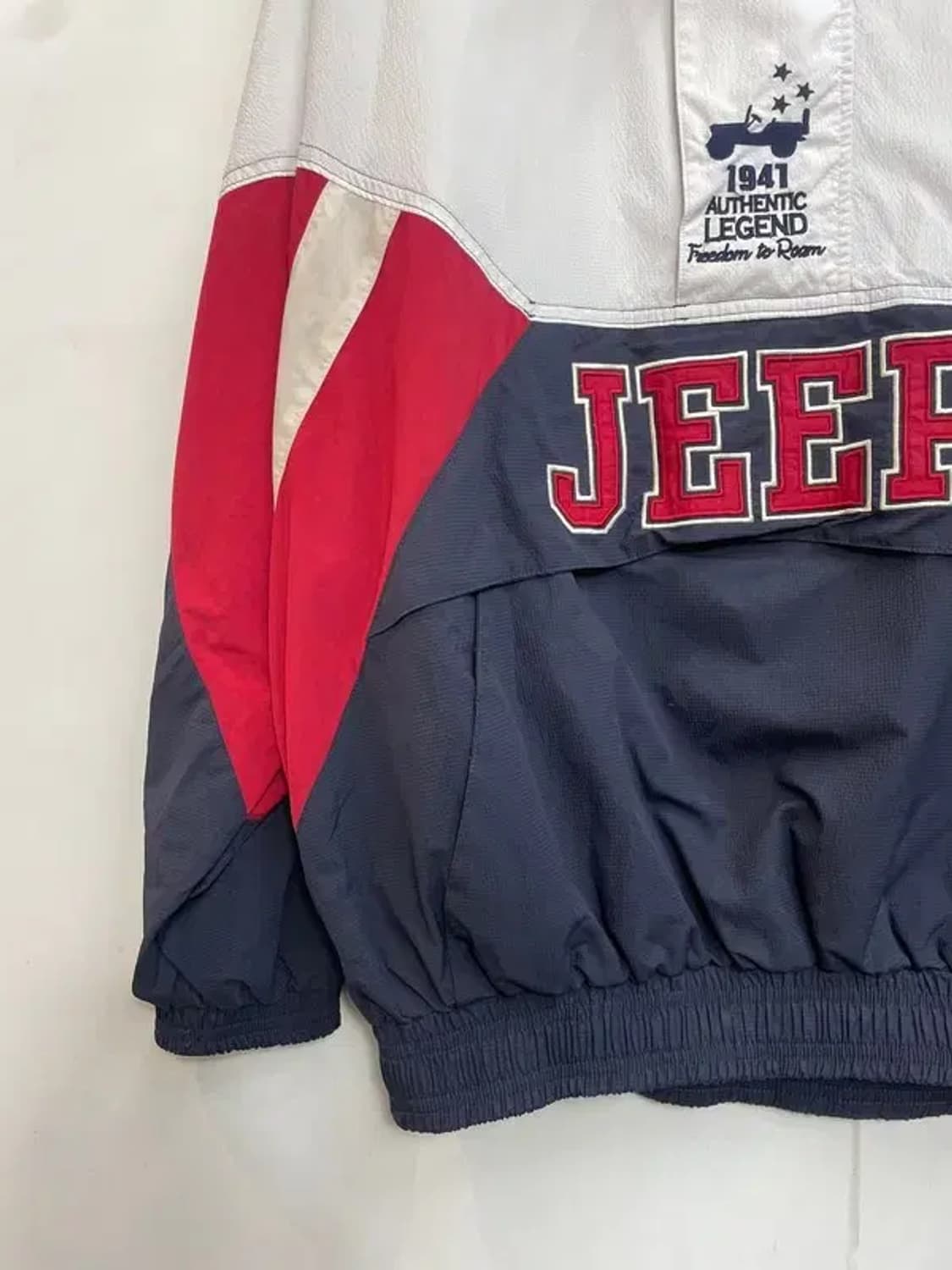 NCT 마크 착용 지프 90s 올드스쿨 아노락 바람막이 자켓 상품이미지3