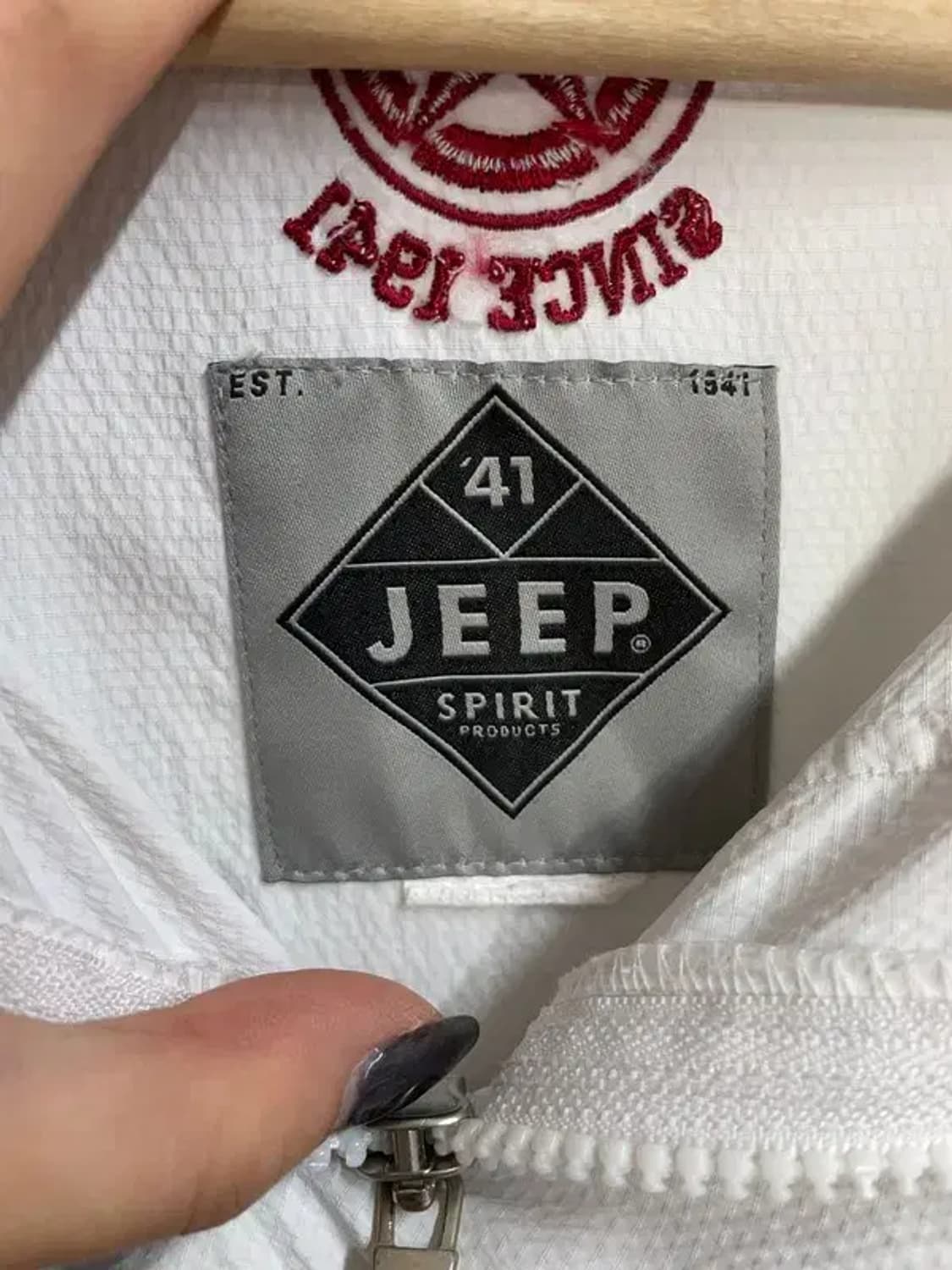 NCT 마크 착용 지프 90s 올드스쿨 아노락 바람막이 자켓 상품이미지5