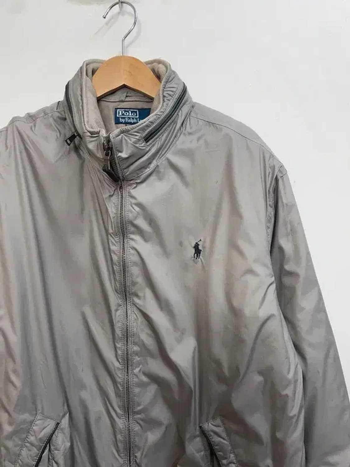 라지 폴로랄프로렌 메탈릭 폴리쉘 페리 자켓 상품이미지9