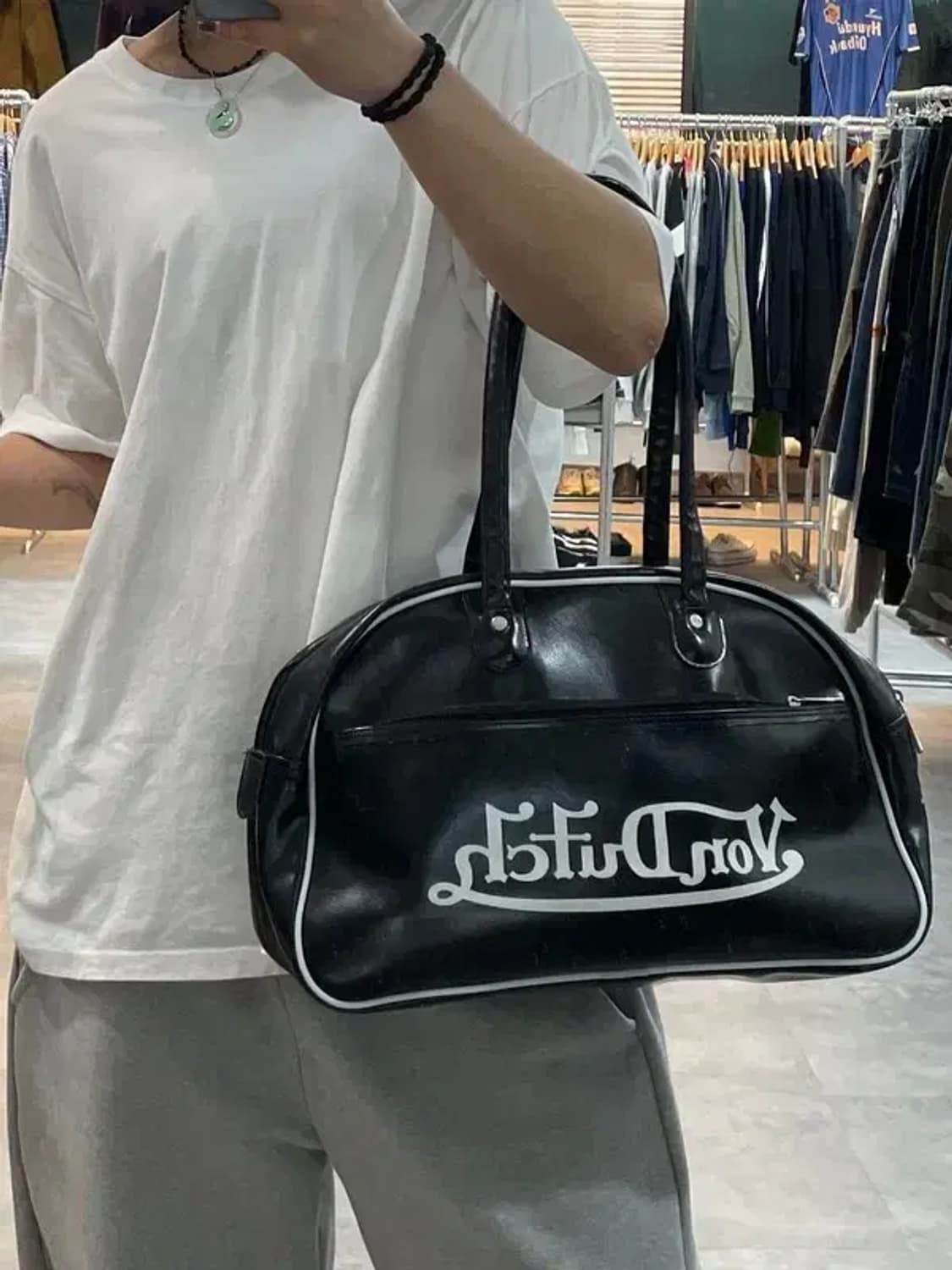 os 본더치 올드스쿨 에나멜 백 가방 토트백 상품이미지1