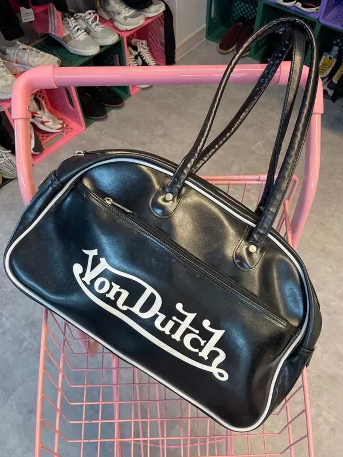 os 본더치 올드스쿨 에나멜 백 가방 토트백 상품이미지2