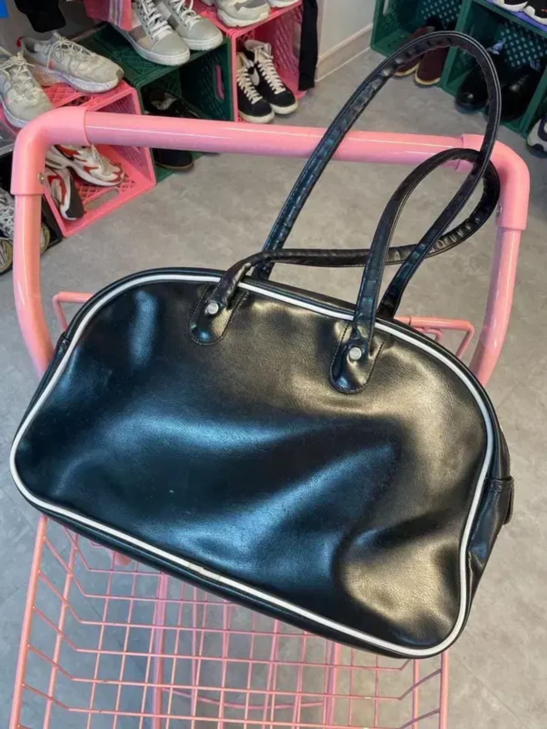 os 본더치 올드스쿨 에나멜 백 가방 토트백 상품이미지4