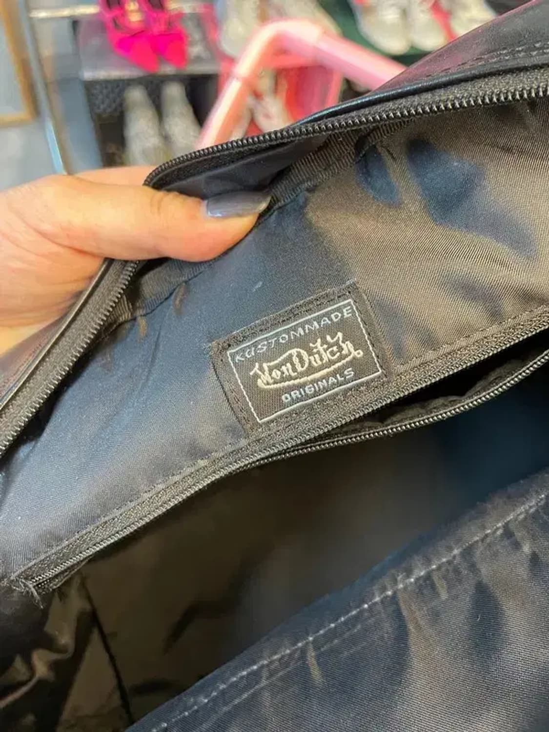 os 본더치 올드스쿨 에나멜 백 가방 토트백 상품이미지7