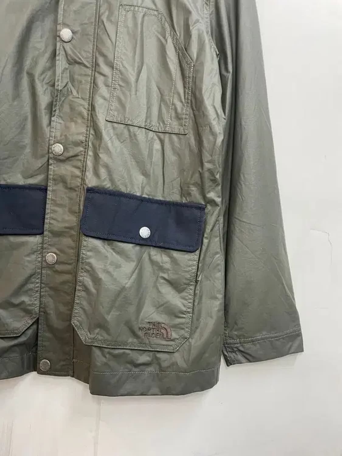 새상품 105 노스페이스 왁스 자켓 점퍼 헌팅자켓 바버맛 상품이미지3