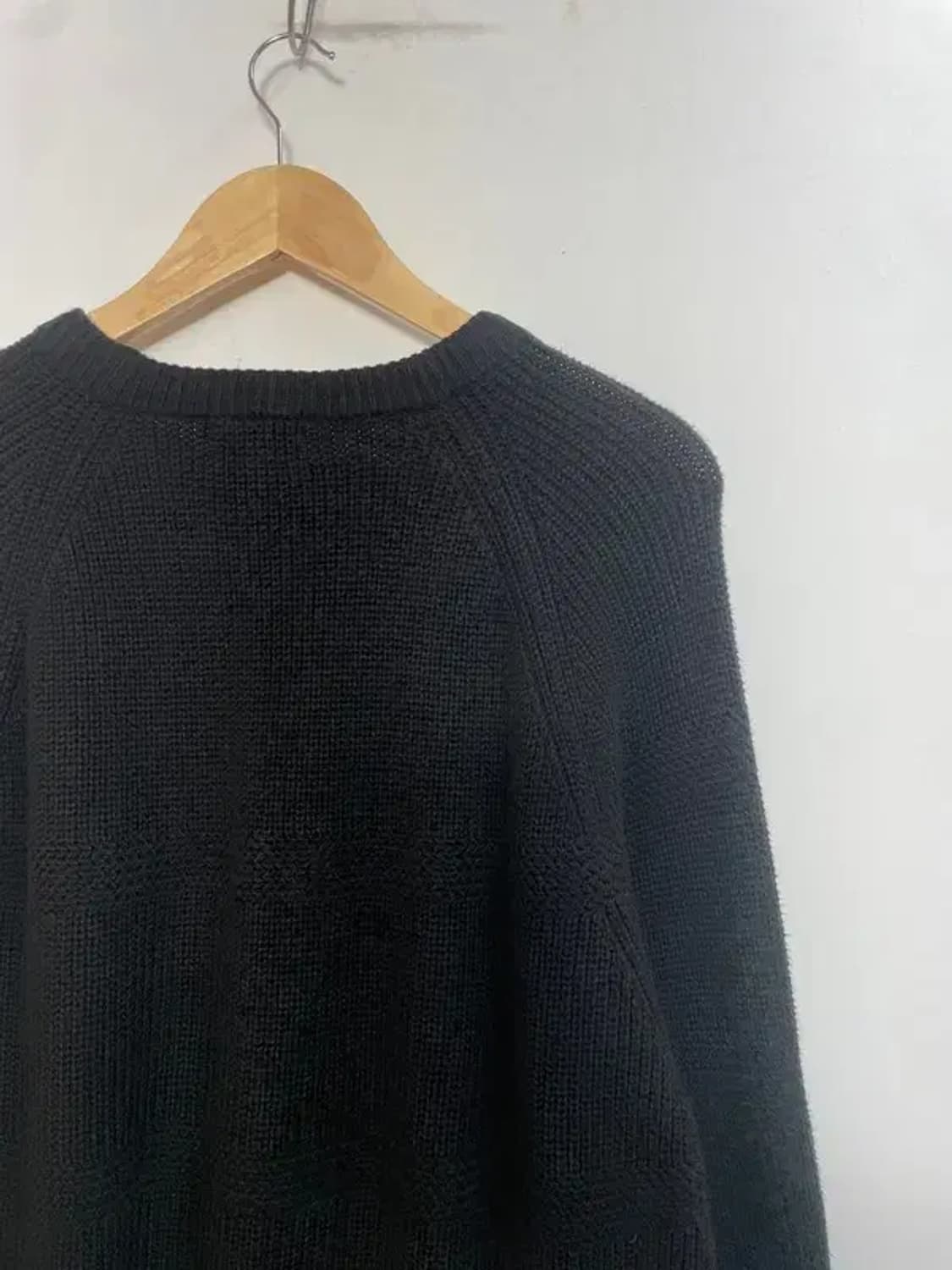 라지 디스이즈네버댓 T-로고 니트 스웨터 블랙 상품이미지9