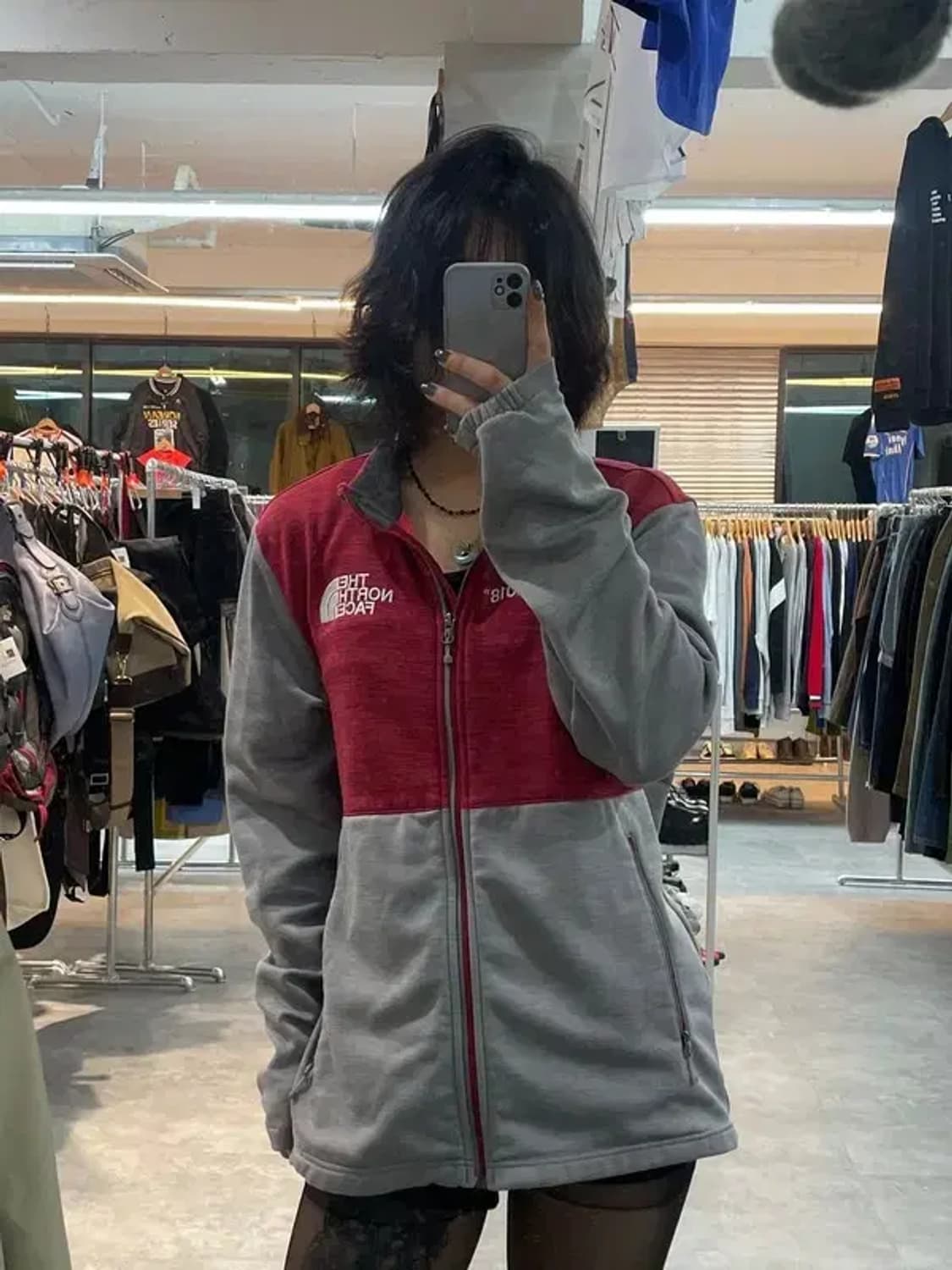 100 라지 노스페이스 2018 평창올림픽 집업 져지 상품이미지1