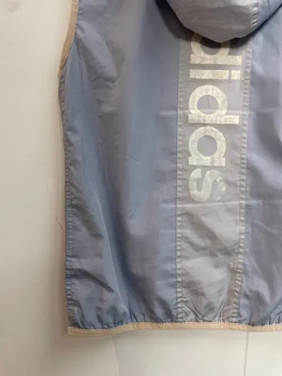 90s 아디다스 삼선 올드스쿨 트레이닝 바람막이 후드 베스트 상품이미지9