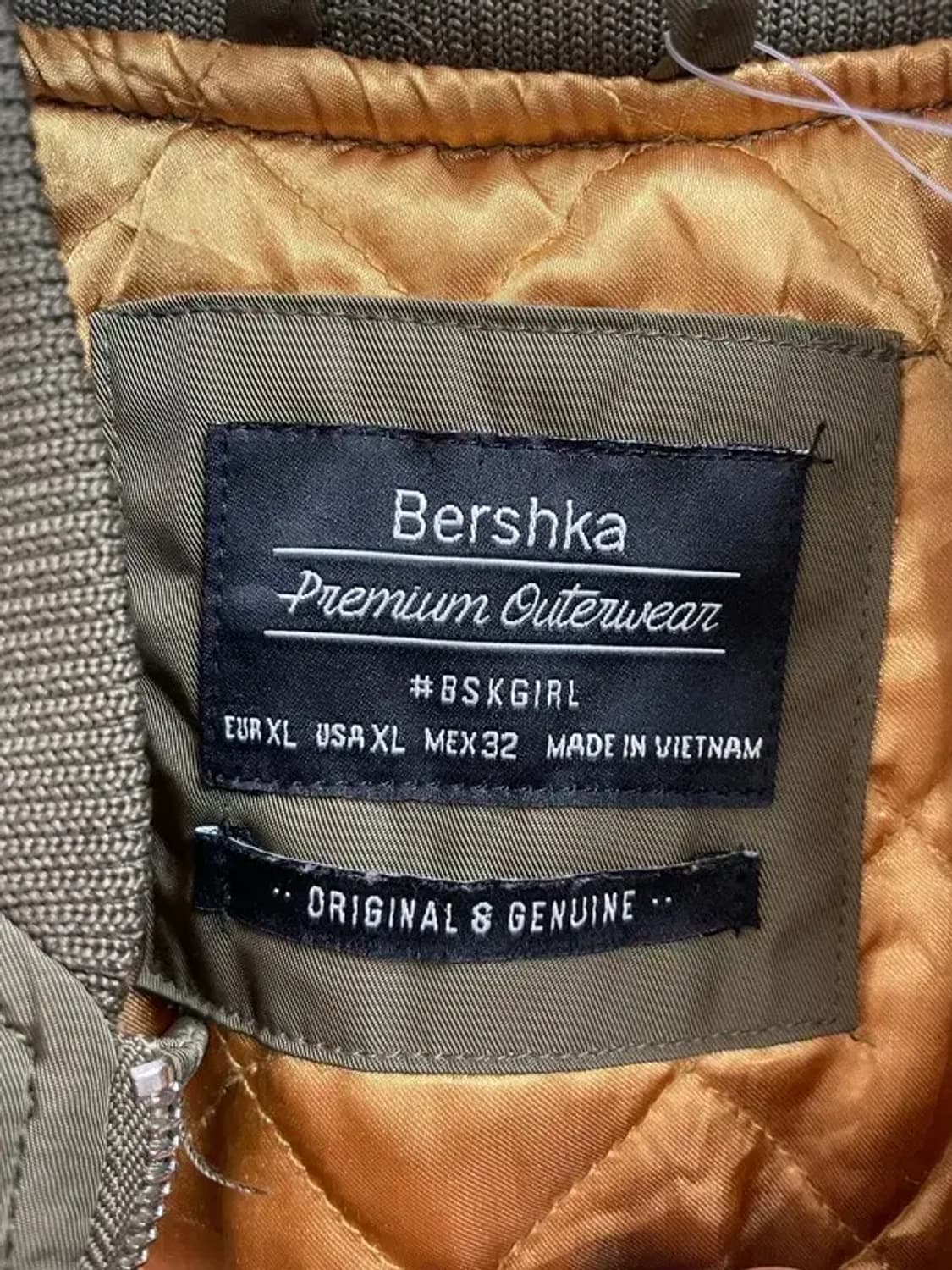 xl 버쉬카 ma-1 항공점퍼 오버핏 블루종 자켓 상품이미지5