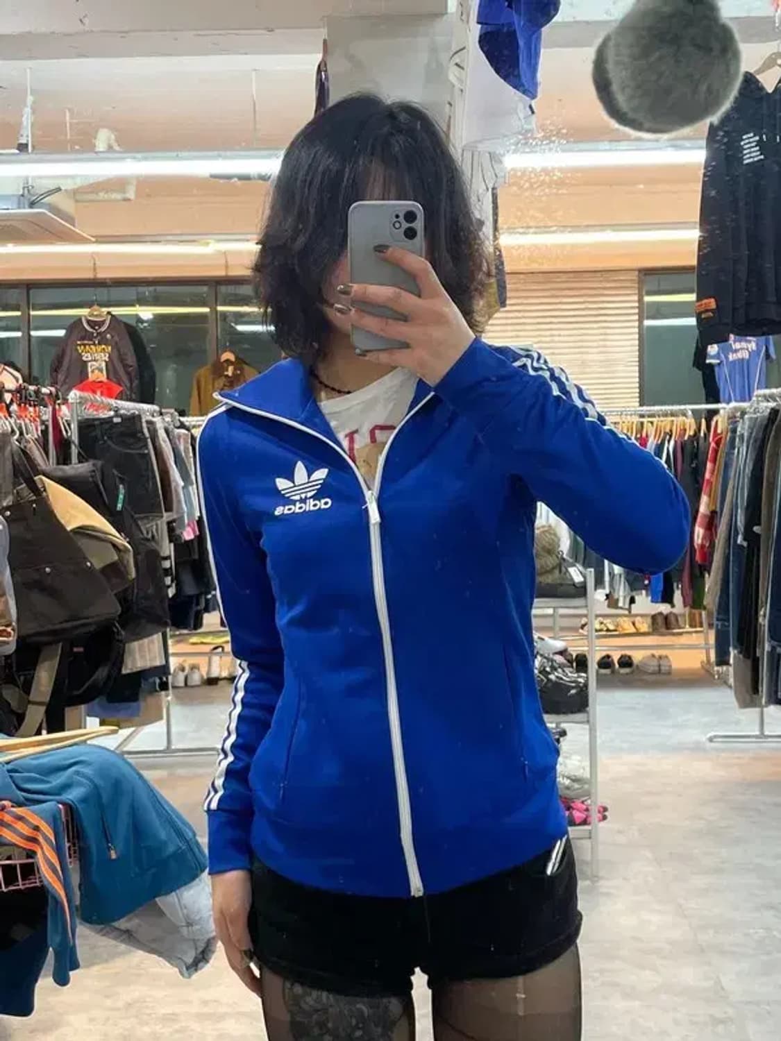 85 아디다스 유로파 트랙탑 져지 집업 블루 상품이미지1