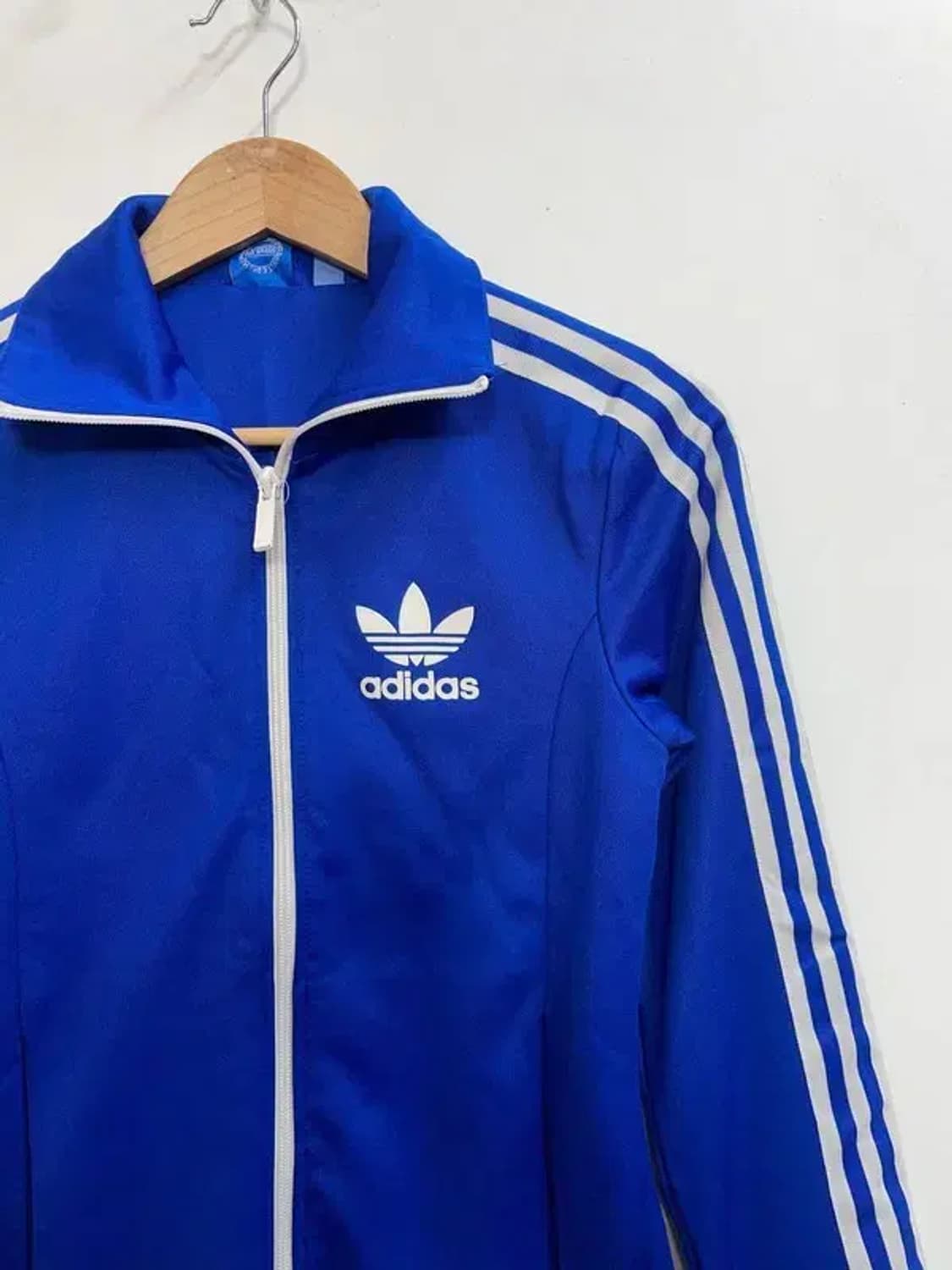 85 아디다스 유로파 트랙탑 져지 집업 블루 상품이미지4