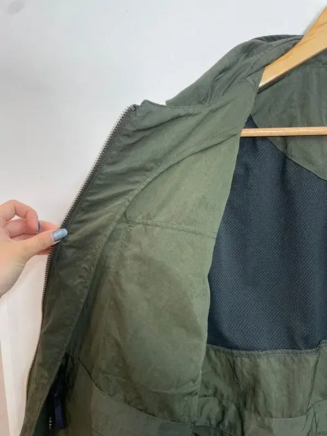 라지 나이키 남자 우븐 사파리 자켓 야상 자켓 카키 상품이미지6