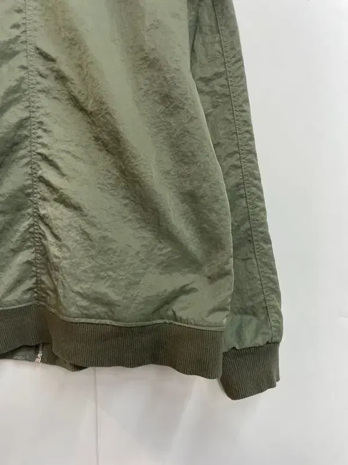 프리 여자 NCODE  레터링 항공점퍼 카키 상품이미지9