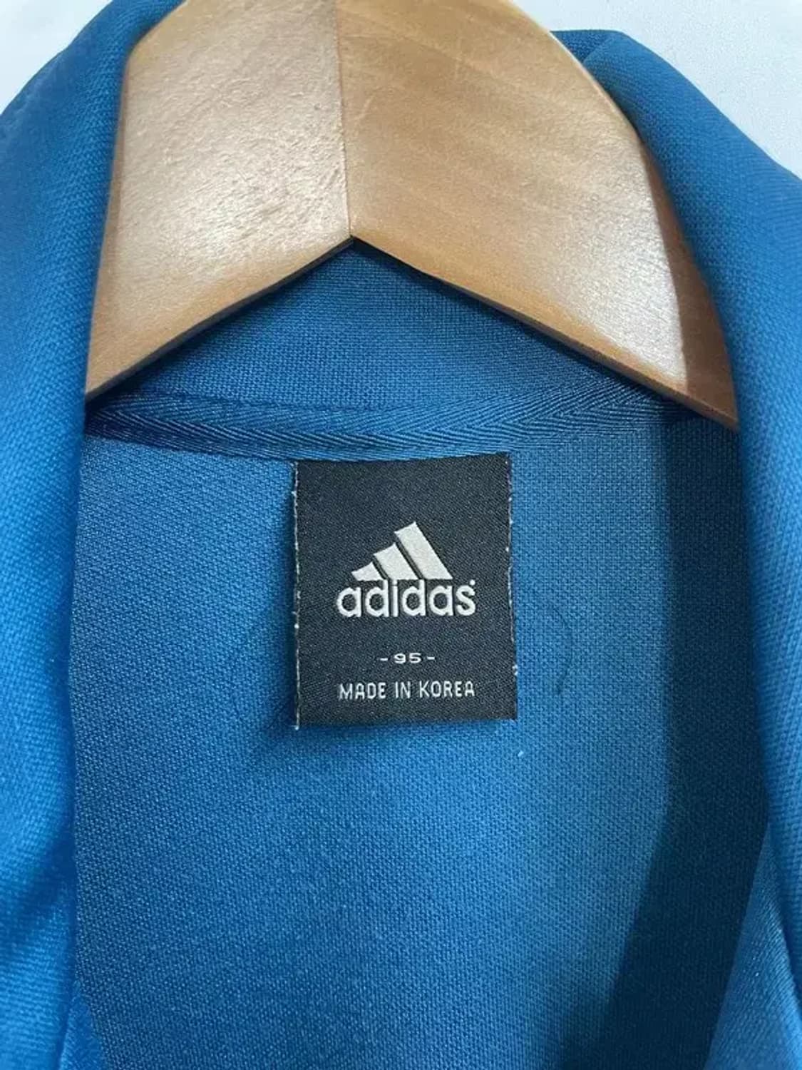 95 아디다스 트레이닝 트랙탑 져지 집업 청록 상품이미지6